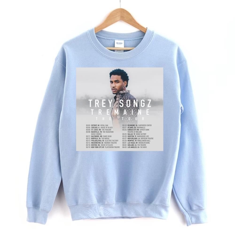 Trey Songz Tremaine The Tuor Dates Limited Edition T-shirts